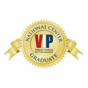 National Center Veteran Institute for Procurement (VIP) Graduate Seal