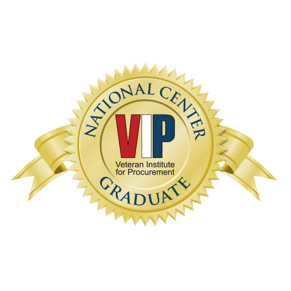 National Center Veteran Institute for Procurement (VIP) Graduate Seal